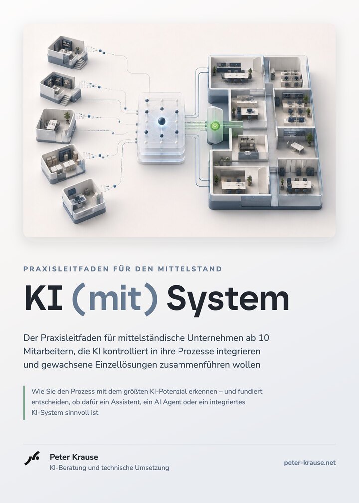 Cover des E-Books „KI (mit) System“ von Peter Krause